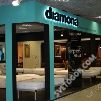 Оформление места продаж "diamona"