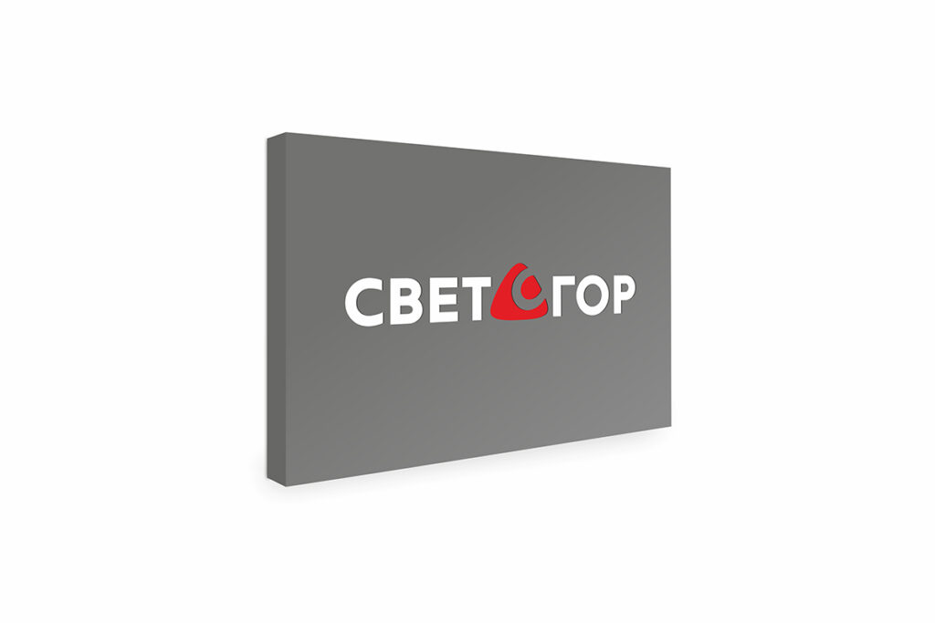 Световой короб из композита